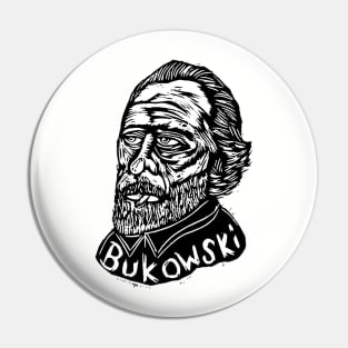 Charles bukowski//Vintage for fans Pin