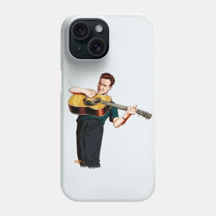 Roger Miller - An illustration by Paul Cemmick Phone Case