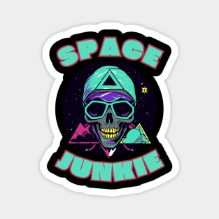 Space Junkie Logo Magnet