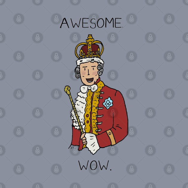 Hamilton - King George by JennyGreneIllustration