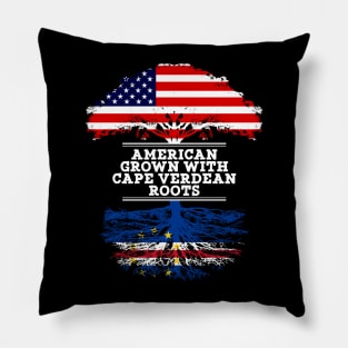 American Grown With Cape Verdean Roots - Gift for Cape Verdean From Cabo Verde Pillow