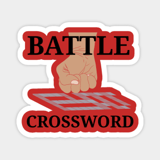 Battle crossword Magnet