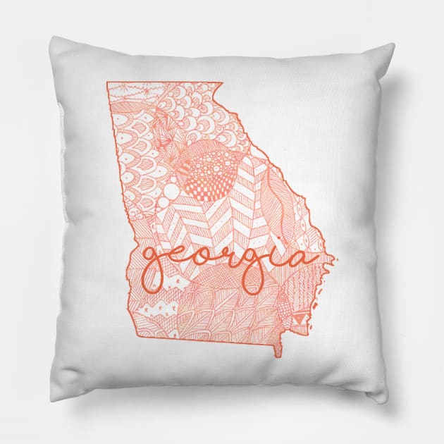 Georgia Pillow by ally1021