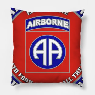 82nd Airborne Division Veteran Pillow