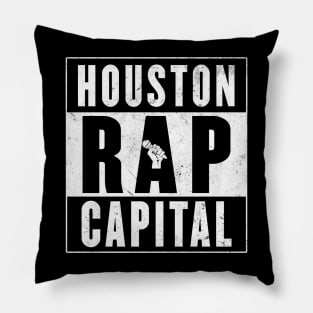 Houston Rap Hip Hop Capital Pillow