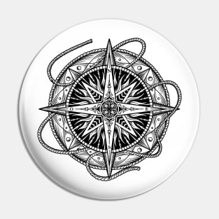 Nordic Compass Pin