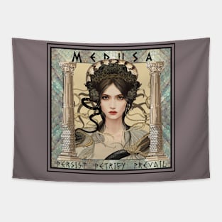 Medusa and the Three P’s Tapestry