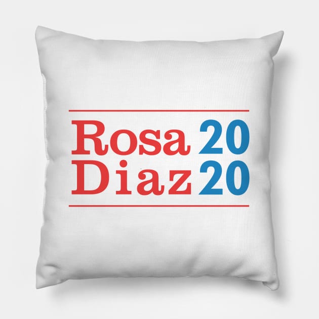 Rosa Diaz 2020 Pillow by honeydesigns