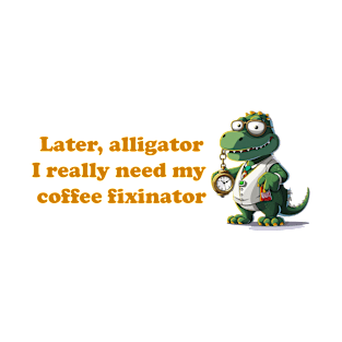 Alligator Coffee T-Shirt