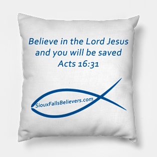 SCRIPTURE Acts 16:31 Pillow