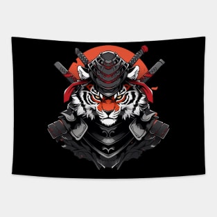 samurai tiger Tapestry