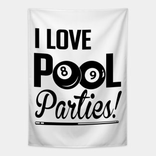 I love pool parties Tapestry