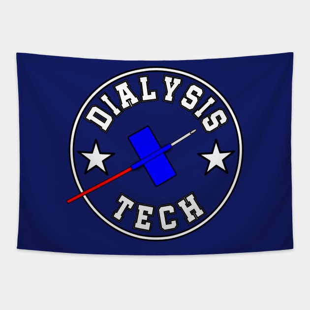 Dialysis Tech T shirt Tapestry by Midlife50