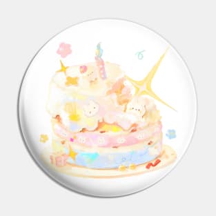 Happy Cake Pin