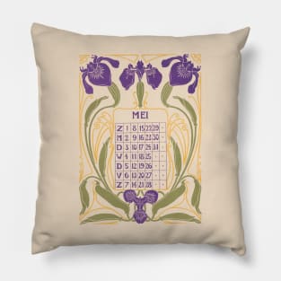 Irises in May Pillow