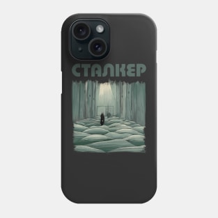 Andrei Tarkovsky´s Stalker Scene Illustration Phone Case