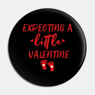 Expecting A Little Valentine, Valentines Day Pregnancy Announcement, first valentine's day gift Pin