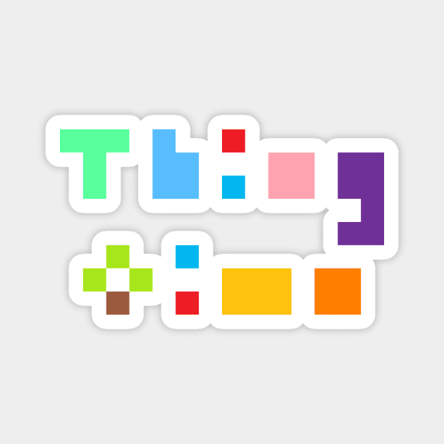 Thing ↩ time Pocket Logo Magnet by Thingtime