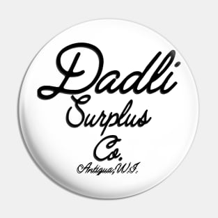 Dadli Surplus Script Pin