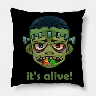 monstruo de frankenstein Pillow