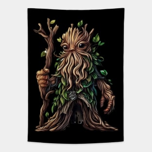 Fantasy shepherd of trees Tapestry