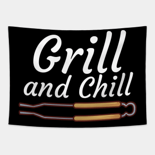 Grill and Chill Tapestry