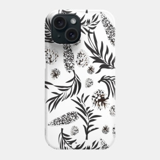 #Christmas #Pattern #Pine #Snow 8 Phone Case