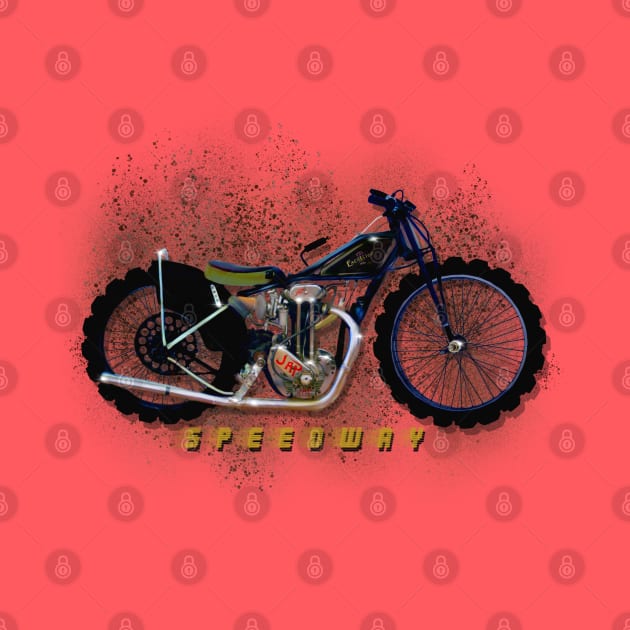 Speedway Motorcycle Racer by MotorManiac