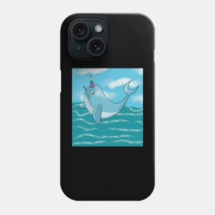 Party on Narwhal Phone Case