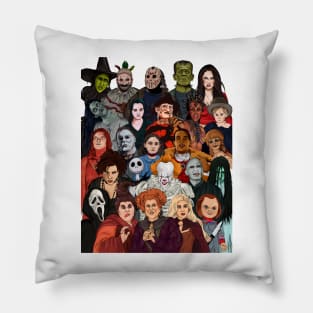 Horror Movie Characters Pillow