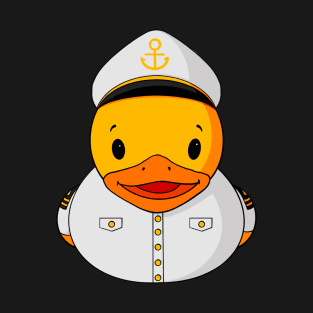 Ship Captain Rubber Duck T-Shirt