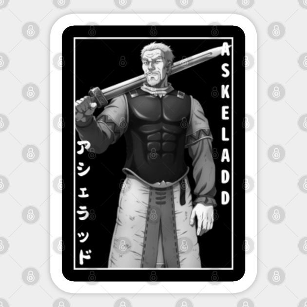 Askeladd アシェラッド Vinland Saga Vinland Saga Sticker Teepublic