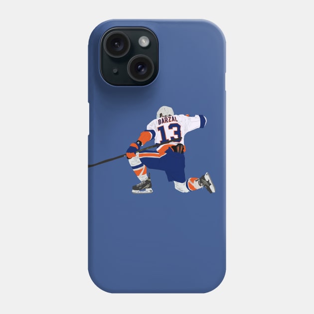 Matt Barzal Phone Case by Ferrajito