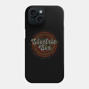 Electric Six vintage design on top Phone Case