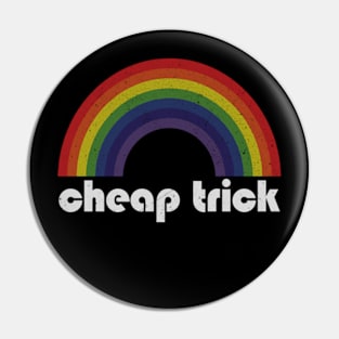 Cheap Trick - Rainbow Vintage Pin