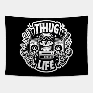 Thug Life Streetwear Inspired Design Tapestry