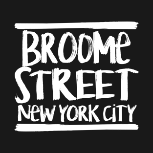 BROOME STREET - Messy tag T-Shirt