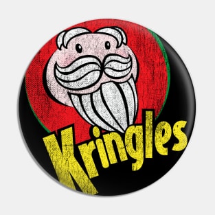 Kringles Xmas Logo Pin