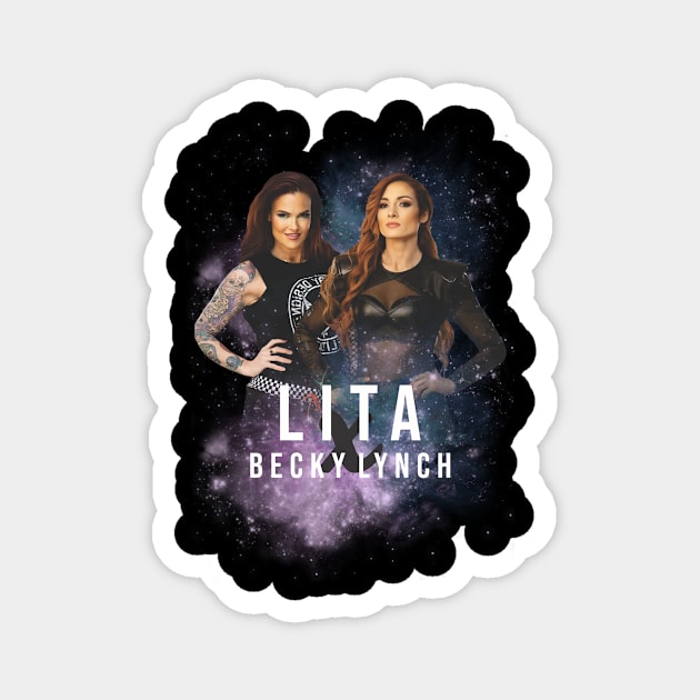 LITA X BECKY Magnet by Garangone