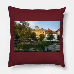 Ljubljana in Slovenia Pillow