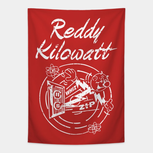 Reddy Kilowatt Tapestry by Sayang Anak