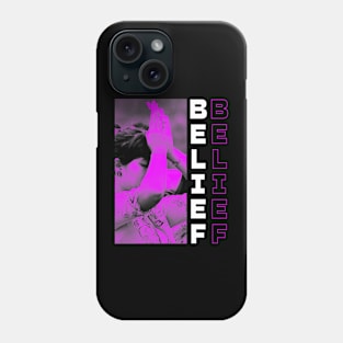 Believing with all your heart Phone Case