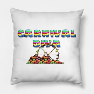 Carnival Diva Pillow