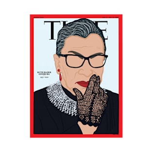 Ruth Bader Times Magazine T-Shirt