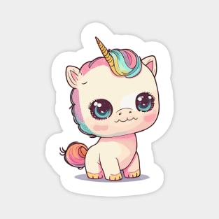 Cute baby unicorn Magnet