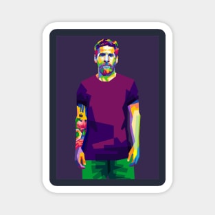 Lionel Messi WPAP Magnet