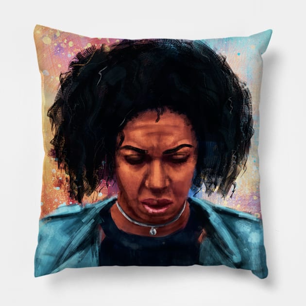 Without Witness Pillow by RyanRigby