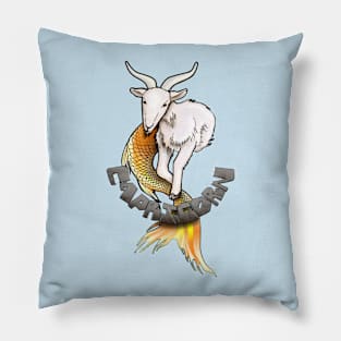 Front and Back Capricorn Pillow