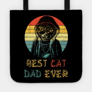 Best Cat Dad Ever Tote