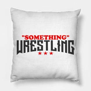 Something Wrestling Logo Pillow